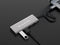Conceptronic HUBBIES15G - USB Hub - 2x USB 3.2 Gen 2 (10Gb/s) - Grijs