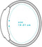 iMoshion Bandje Geschikt voor Samsung Galaxy Fit - iMoshion Siliconen bandje - Wit