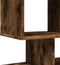 vidaXL - Kamerscherm - / - boekenkast - 92x29x112 - cm - hout - gerookt - eiken
