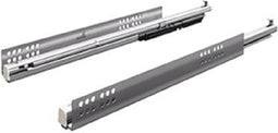 Hettich Quadrov6 - Ladegeleider - Geheel uittrekbaar 420mm 30kg silent (1 pr)