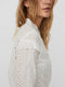 VERO MODA VMNORA - Blouse - Lange mouwen - Band kraag - Maat XS