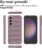 imoshion Hoesje - Geschikt voor Samsung Galaxy S23 FE - EasyGrip Backcover - Paars