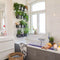LECHUZA CUBE GLOSSY Green Wall Home Kit 14 - Plantenbakken - met uitneembare binnenbak - met bewateringssysteem - ALL-IN-ONE set - wit hoogglans