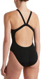Nike Hydrastrong Solid Fastback - Dames Sportbadpak - Comfortabel en ondersteunend - Zwart - Maat 34