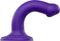 Strap-On-Me Semi-Realistische Dildo met zuignap - paars - maat S