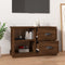 vidaXL - Tv-meubel - 73x35,5x47,5 - cm - bewerkt - hout - bruin - eikenkleur