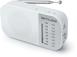 Muse M-025 RW - Portable Radio DAB(+) CD Speler - FM-Radio - Wit