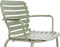 Zuiver Vondel Tuinstoel - Groen - Armleuning - 2 stuks