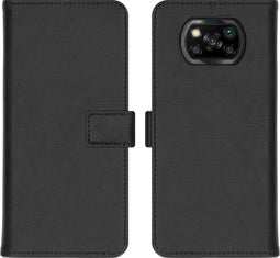 iMoshion Hoesje Geschikt voor Xiaomi Poco X3 Pro / Poco X3 Hoesje Met Pasjeshouder - iMoshion Luxe Bookcase - Zwart