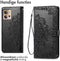 iMoshion Hoesje Geschikt voor Motorola Edge 30 Fusion Hoesje Met Pasjeshouder - iMoshion Mandala Bookcase - Zwart