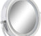 Vergrotende Spiegel met Led DKD Home Decor 21,5 x 13,5 x 32,5 cm Zilverkleurig Metaal