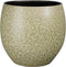 Mica Decorations Bent Bloempot - 28x28x28 cm - Terracotta - Groen
