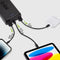 SBS Fast Charge - Powerbank 20.000 mAh - 2 USB-A 1 USB-C - Zwart