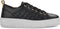PS Poelman Esquimo - Dames Sneakers - Quilted Leer - Zwart - Maat 38