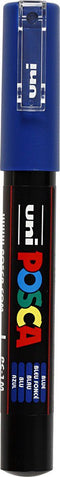 Verfstift posca pc1mc ef donkerblauw