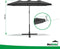 MaxxGarden Parasol - XXL - 460 x 270 cm - Aluminium - Antraciet