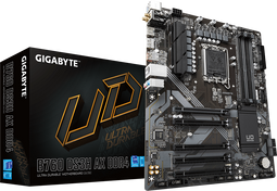 Gigabyte B760 DS3H AX - Moederbord - DDR4 128GB - ATX - Wi-Fi 6 - Bluetooth 5.2