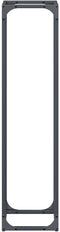 vidaXL - Brandhoutrek - 25x25x100 - cm - koudgewalst - staal - antracietkleurig