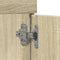 vidaXL - Wastafelkast - 60x38,5x46 - cm - spaanplaat - sonoma - eikenkleurig