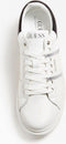 GUESS Salerno II - Heren Sneakers - Decoratieve ritsen - Wit - Maat 40
