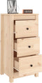 vidaXL - Dressoirs - 2 - st - 40x35x80 - cm - massief - grenenhout