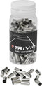 TRIVIO - Ferrule Ø5MM Messing CNC - 200 stuks