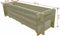 vidaXL - Plantenbak - 120 - cm - geïmpregneerd - grenenhout