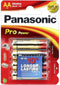 Panasonic LR6PPG - Alkaline Batterijen - Hoogwaardige kwaliteit - 4 stuks