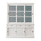 HSM Collection Buffetkast Provence - 180 cm - wit/grijs
