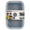 Lunchbox Kinvara CH19130-2 Grijs Transparant ABS 800 ml (6 Stuks)