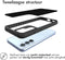 iMoshion Hoesje Geschikt voor Samsung Galaxy A54 (5G) Hoesje Shockproof - iMoshion Rugged Hybrid Carbon Case - Zwart