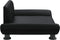 vidaXL - Hondenmand - 70x45x28 - cm - kunstleer - zwart