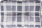 vidaXL - Palletkussen - 60x40x12 - cm - stof - ruitpatroon - grijs
