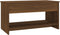 vidaXL - Salontafel - 102x50x52,5 - cm - bewerkt - hout - bruin - eikenkleur