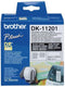 Brother DK-11201 - Printerlabels 29 x 90 mm - Wit