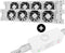 Heatfan 4 - Radiator Ventilator met Sensor - 2 Stuks - Universele Maat - Convector Ventilator Zonder Geluid - Wit