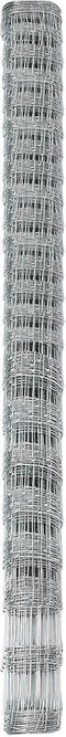 vidaXL - Veldhek - 1,6x25 - m - Gegalvaniseerd - Staal