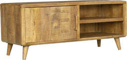 Tv meubel Sara - Tv kast mangohout - Tv meubel 120 cm