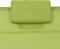 vidaXL - Ligbed - aluminium - en - textileen - groen