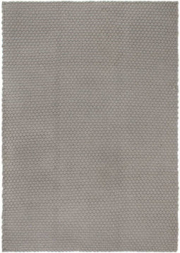 vidaXL - Vloerkleed - rechthoekig - 80x160 - cm - katoen - grijs