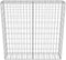 vidaXL - Schanskorfmuur - met - deksels - 100x20x100 - cm - gegalvaniseerd - staal