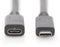 Assmann AK-300210-020-S - USB-C verlengkabel - 2.00 m - 4K ondersteuning - Zwart
