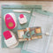 Vaessen Creative Rilbord - Score Easy - 30,5 x 30,5 cm - Inclusief vouwbeen en liniaal - Mint