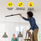 Lightswing® Twin 90cm - Ophangsysteem voor 2 Hanglampen tot 3,5 KG per lamp - Mat Zwart (2 stuks)