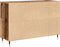 vidaXL - Dressoir - met - Deuren - & - Lades - Oud - Hout - 101,5x35x70 - cm