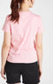 ESSENTIAL SLIM TEE - Katoen - Retro logo - La Pink