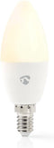 Nedis SmartLife Multicolour Lamp - Wi-Fi - E14 - 350 lm - 4.5 W - RGB / Warm Wit - 2700 K - Android / IOS - Kaars - 1 Stuks