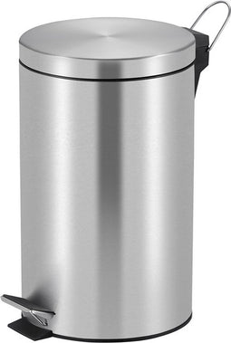 V-part - Pedaalemmer 12 liter - Stainless steel Plastic - mat RVS
