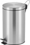 V-part - Pedaalemmer 12 liter - Stainless steel Plastic - mat RVS