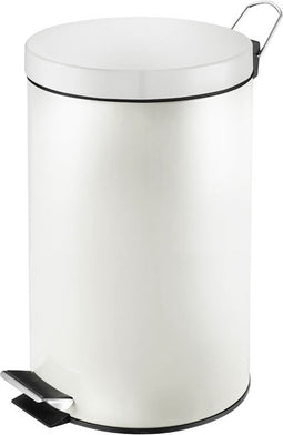 V-part - Pedaalemmer 12 liter - Steel - wit